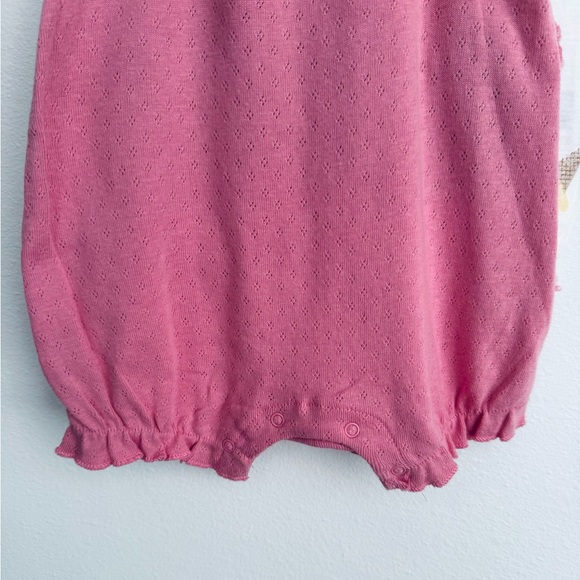 Chick Pea 2 Piece Set Rompers Summer Pink/Ice Cream Cones Size 3-6 Months NWT - Picture 5 of 15